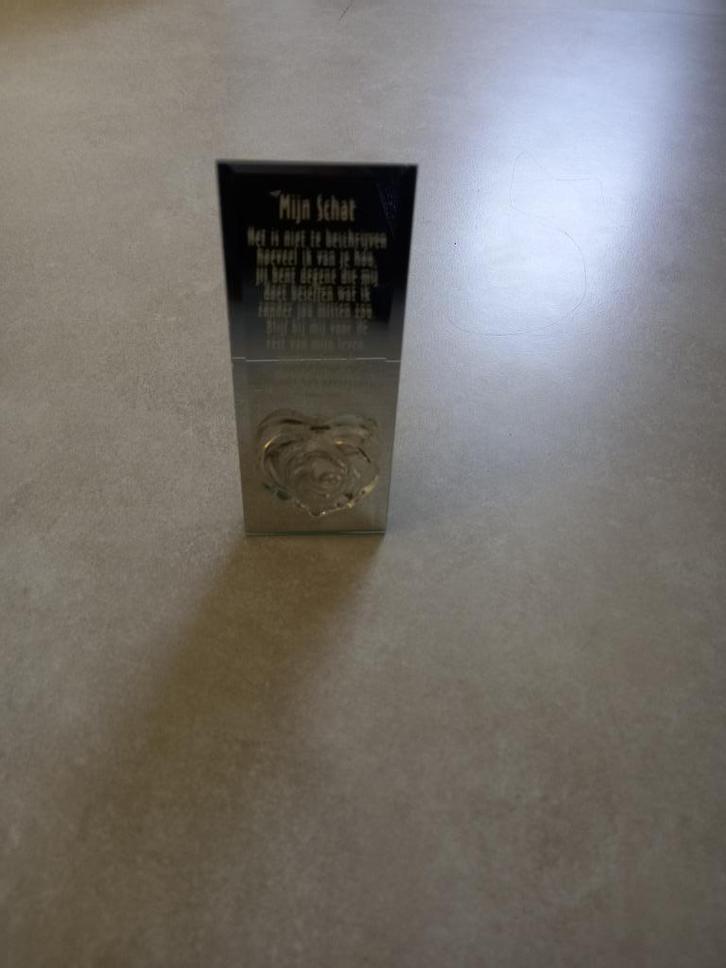 Decoratie spiegeltje met tekst, Huis en Inrichting, Woonaccessoires | Tekstborden en Spreuken, Ophalen of Verzenden