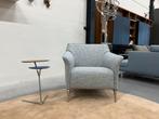 Nieuw Leolux Mayon Fauteuil Ruvido Blauw design stoel stof