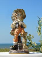 CAPODIMONTE BEELD JONGEN.38cmZeldzaam Italiaans Beeld.FRAAI!, Ophalen