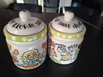 Blond Amsterdam 2 grote voorraadpotten, Ophalen of Verzenden, Zo goed als nieuw, Overige materialen, Pot, Bus of Blik