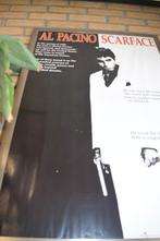 Scarface filmposter | Al Pacino | 65 x 95 cm | vintage, Ophalen of Verzenden, Zo goed als nieuw, Rechthoekig Staand, Film en Tv