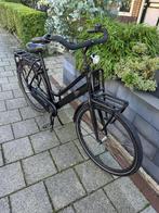 Een nette BSP damesfiets 28 inch zwart. te koop!, Ophalen, Gebruikt, Versnellingen, 56 cm of meer