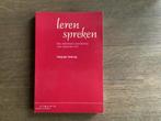 M. Verboog - Leren spreken. Didactische handleiding NT2, Ophalen of Verzenden, Zo goed als nieuw, M. Verboog