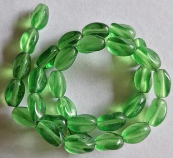 Streng aparte groene glas kralen 10 mm beschikbaar voor biedingen