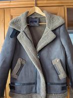 Supermooie Nubuck Winterjas - Maat M, Maat 38/40 (M), Zie foto, Bruin, Ophalen of Verzenden