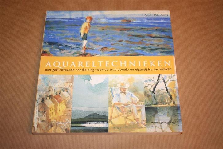 Aquareltechnieken. Een geïllustreerde handleiding voor..., Hobby en Vrije tijd, Schilderen, Zo goed als nieuw, Ophalen of Verzenden