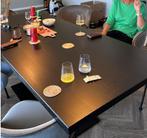 TEGEN ELK AANNEMELIJK BOD Eiken zwart tafelblad 240x100, Huis en Inrichting, Ophalen, Hotel chic, Eikenhout, 200 cm of meer