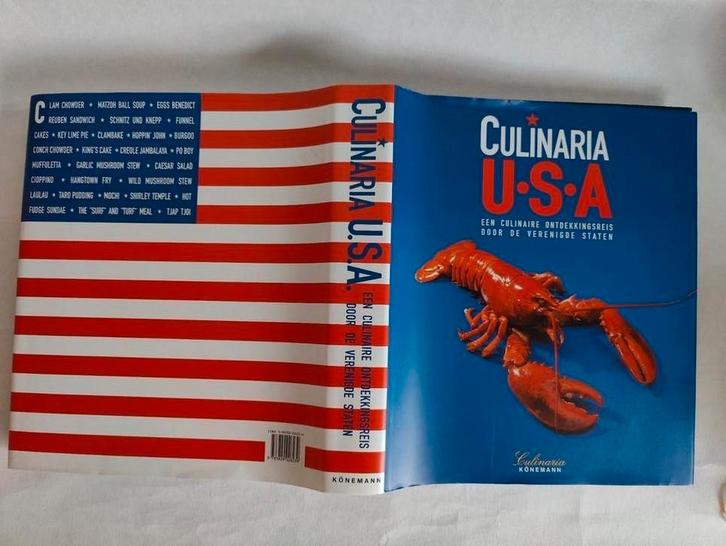 Culinaria USA - Kookboek, Boeken, Kookboeken, Zo goed als nieuw, Voorgerechten en Soepen, Hoofdgerechten, Tapas, Hapjes en Dim Sum