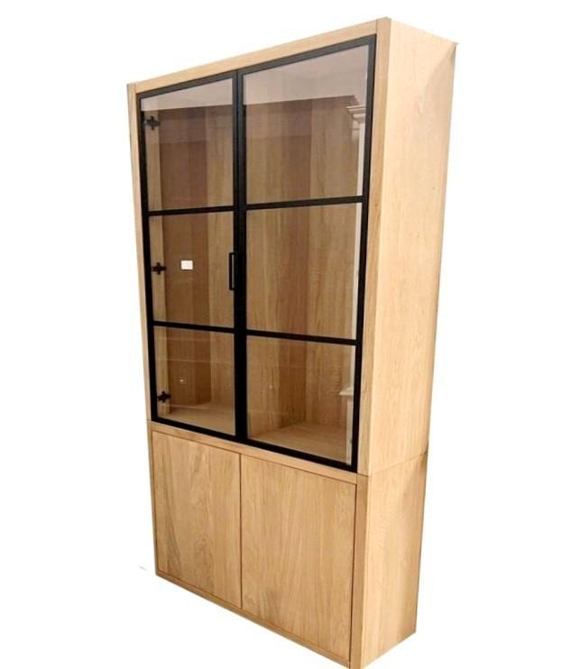 Vitrinekast / Buffetkast nieuw 3 stuks op voorraad, Huis en Inrichting, Kasten | Vitrinekasten, Nieuw, 200 cm of meer, 100 tot 150 cm