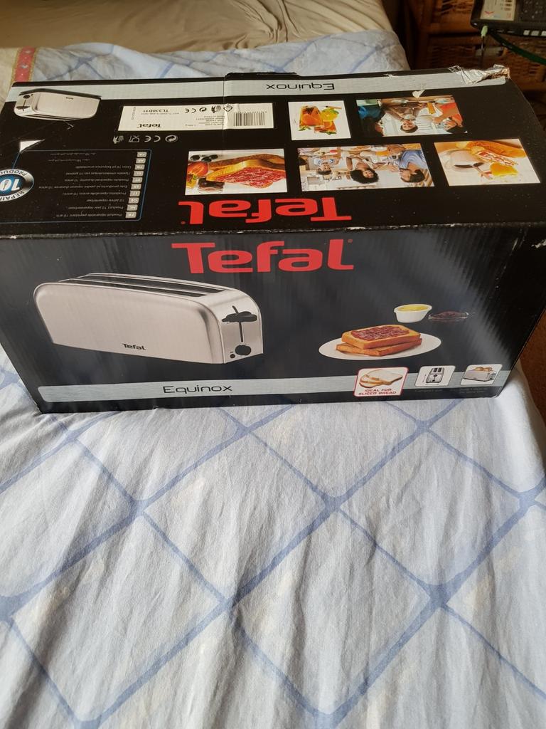 Broodrooster tefal, Witgoed en Apparatuur, Broodroosters, Ophalen of Verzenden, Nieuw, Meer dan 8 standen
