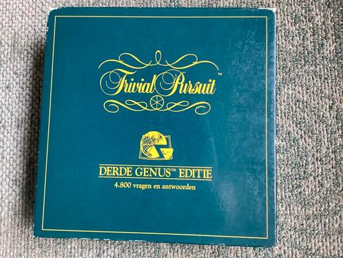 Trivial Pursuit 3e genus editie (4800 vragen), Hobby en Vrije tijd, Gezelschapsspellen | Bordspellen, Gebruikt, Vijf spelers of meer