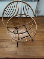 Rotan stoel (rond), Ophalen, Bruin, Eén