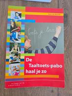 Taaltoets-pabo: haal je zo!, Boeken, Zo goed als nieuw, HBO, Ophalen of Verzenden, Alpha