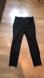 Zwarte stretch broek van HM, Nieuw, Lang, Maat 38/40 (M), H&M