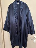Nieuwe blauwe satijnen peignoir mt L, Ophalen of Verzenden, Nieuw