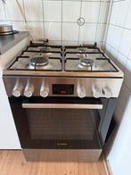 BOSCH HGD445150N Gasfornuis + RVS Gasslang 125cm – Topstaat!, Witgoed en Apparatuur, Ophalen, Gebruikt, 4 kookzones, Energieklasse A of zuiniger