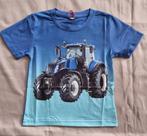 T Shirt met Tractor Print New Holland 134/140 (430), Nieuw, Jongen, Ophalen of Verzenden, Shirt of Longsleeve