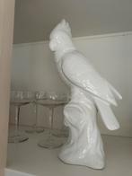 Riverdale wit geglazuurde vogel kast-/plankdecoratie, Ophalen of Verzenden, Zo goed als nieuw