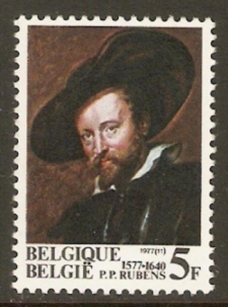 België 1977   Rubens   1912   (Pfr), Postzegels en Munten, Postzegels | Europa | België, Postfris, Verzenden