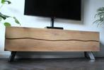 Eiken tv-meubel Lang OP MAAT GEMAAKT, Eikenhout, Nieuw, Ophalen of Verzenden, Minder dan 100 cm