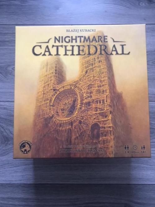 Nightmare Cathedral (bordspel), Hobby en Vrije tijd, Gezelschapsspellen | Bordspellen, Zo goed als nieuw, Een of twee spelers
