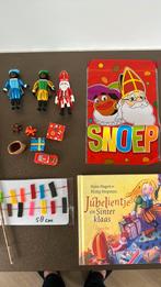Sinterklaas set met pieten, leesboek, slinger etc, Ophalen of Verzenden, Zo goed als nieuw