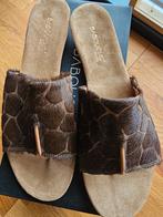 babouche leren sandalen maat 44, Bruin, Nieuw, Babouche, Sandalen of Muiltjes
