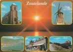 ZOUTELANDE Kerk Strand Winkels Molen, Verzamelen, Ansichtkaarten | Nederland, Verzenden, 1980 tot heden, Gelopen, Zeeland