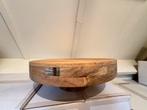 Houten Taartplateau/Cake stand Riveira Maison diameter 50 cm, Huis en Inrichting, Ophalen, Nieuw, Overig