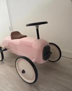 Retro loopauto - zacht roze - zo goed als nieuw, Ophalen of Verzenden, Zo goed als nieuw, Loopvoertuig