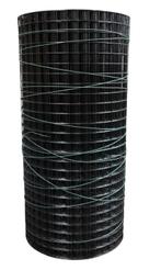 (M042) Kence Volieregaas 19x19mm 1,2mm 50cm 25m zwart, Verzenden, Zo goed als nieuw, 20 meter of meer, Gaas