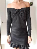 Off shoulder top H&M zwart, Kleding | Dames, Tops, H&M, Zwart, Ophalen of Verzenden, Zo goed als nieuw