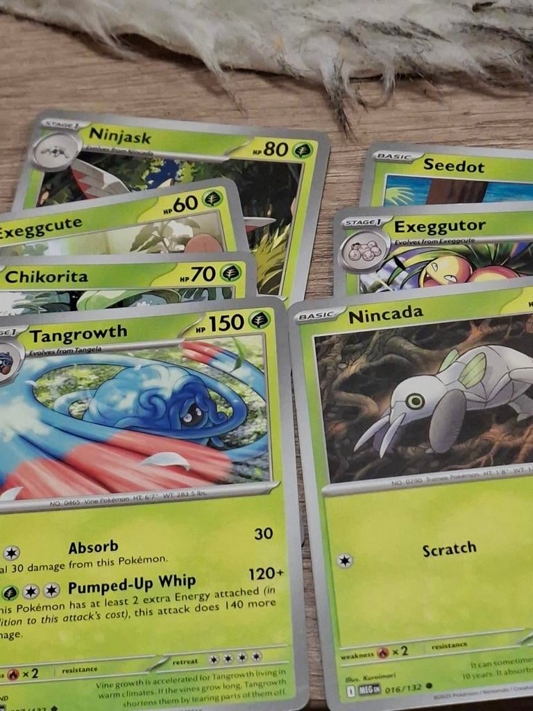 Pokémon Kaarten - Diverse Common Kaarten, Ophalen of Verzenden, Gebruikt, Losse kaart