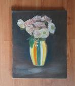 Vaas bloemen schilderij, Antiek en Kunst, Kunst | Schilderijen | Klassiek, Ophalen of Verzenden