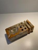 ONYX brievenstandaard / buro organizer met asbak VINTAGE, Antiek en Kunst, Ophalen of Verzenden