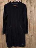 S’Questo mooie zwarte jurk van travelstof, Maat 38/40 (M), Verzenden, Zo goed als nieuw, Knielengte