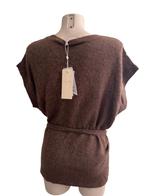 Cream shirt NIEUW L, Bruin, Maat 42/44 (L), Nieuw, Ophalen of Verzenden