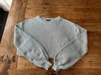 Purdey - katoen trui - mt M - blauw/grijs - ronde hals, Kleding | Dames, Truien en Vesten, Maat 38/40 (M), Blauw, Ophalen of Verzenden