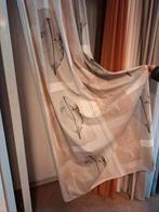 Overgordijn, drukstof, bladmotief van €22,95 voor €5 pm, 200 cm of meer, Nieuw, Ophalen of Verzenden, 200 cm of meer