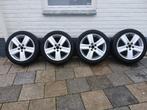 4x band/velg 205/45 R16 VW Polo izgst, Ophalen, Gebruikt, 16 inch, Banden en Velgen