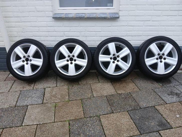4x band/velg 205/45 R16 VW Polo izgst, Auto-onderdelen, Banden en Velgen, Banden en Velgen, Zomerbanden, 16 inch, 205 mm, Personenwagen