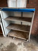 Grote metalen kast - 150x120x60cm, Tuin en Terras, Bergingen en Tuinkasten, Ophalen, Gebruikt, Metaal, Overige typen