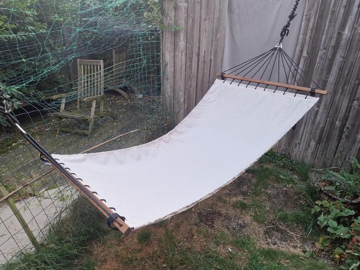 2 stuks hangmat, hangdoek 200x100cm heel stevig, Tuin en Terras, Tuinmeubel-accessoires, Nieuw, Ophalen of Verzenden