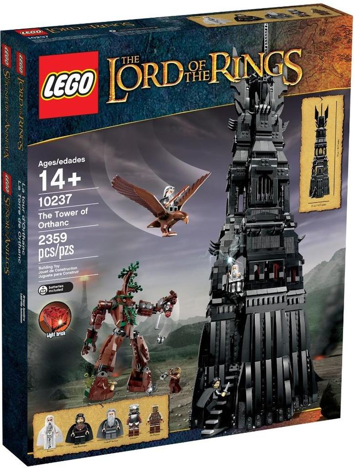 10237 - Lord of the Rings: Tower of Orthanc, Kinderen en Baby's, Speelgoed | Duplo en Lego, Nieuw, Lego, Complete set, Verzenden