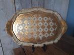 Houten dienblad, Huis en Inrichting, Woonaccessoires | Dienbladen, Ophalen of Verzenden, Gebruikt, Rechthoekig, Hout