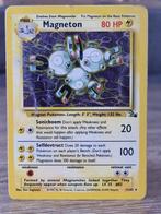 Magneton 11/62 Pokemon Fossil (Hologram), Foil, Gebruikt, Ophalen of Verzenden, Losse kaart
