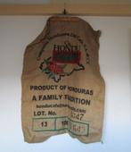 Nr.118: Mooie grote Jute zakken van Koffiebonen uit zuid am, Overige materialen, Overige kleuren, Nieuw, Ophalen of Verzenden