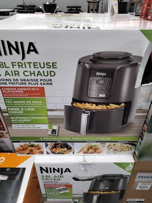 NINJA AF100EU Grijs/Zwart airfryer, Witgoed en Apparatuur, Airfryers, Nieuw, Ophalen