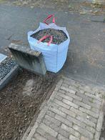 Gratis Ardenner split grijs grind, 0,2m3, Tuin en Terras, Ophalen, Split