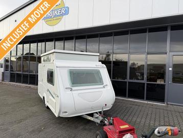Trigano Silver Edition 340 Bed + Zit + 750 KG leeg 1e eig.!! beschikbaar voor biedingen